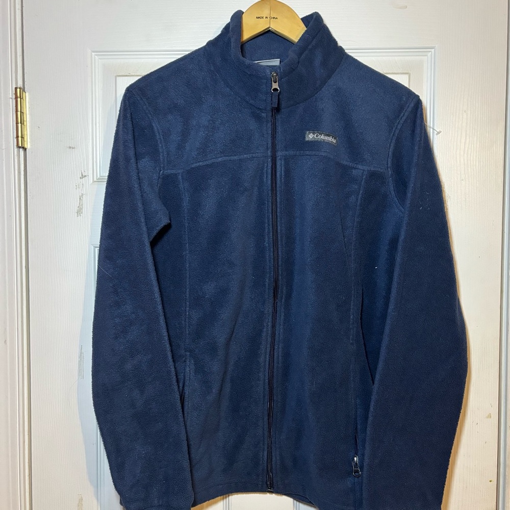 Columbia Navy Fleece Jacket